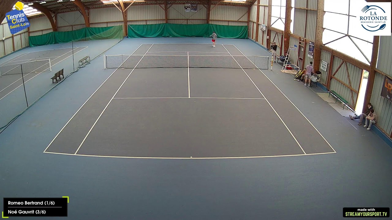 Court 3 : Romeo Bertrand (1/6) 🆚 Noé Gauvrit (3/6)