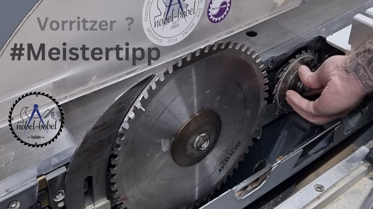 Kreissäge mit Vorritzer #Meistertipp