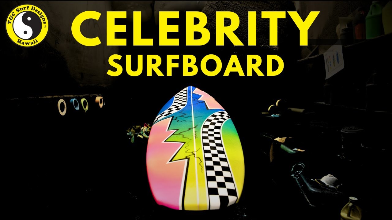 We made a surfboard for actor JONAH HILL!