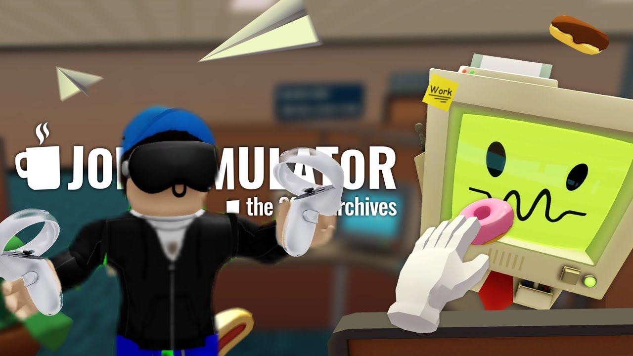 играю в Job Simulator VR!!✅