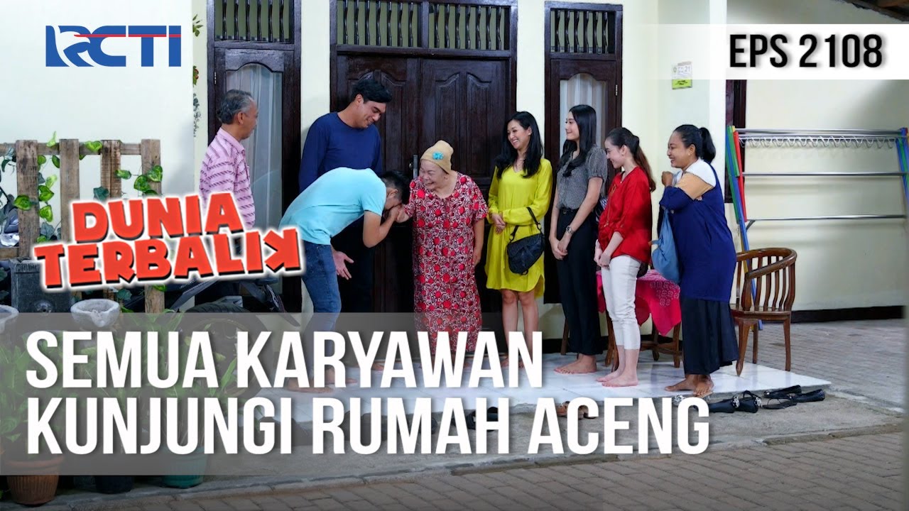 DUNIA TERBALIK - Karyawan Bu Ines Kunjungi Rumah Aceng [24 Juni 2020]