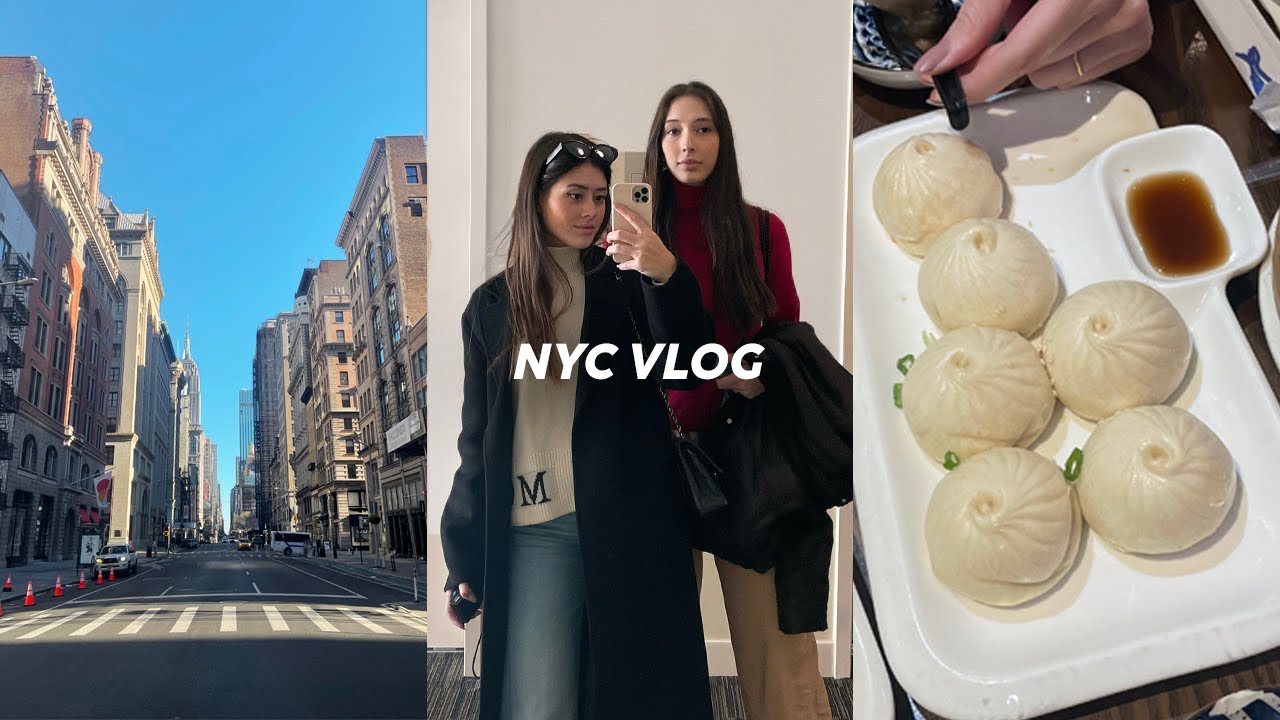 em nova york com minha irmã, prova de faculdade, restaurantes e compras