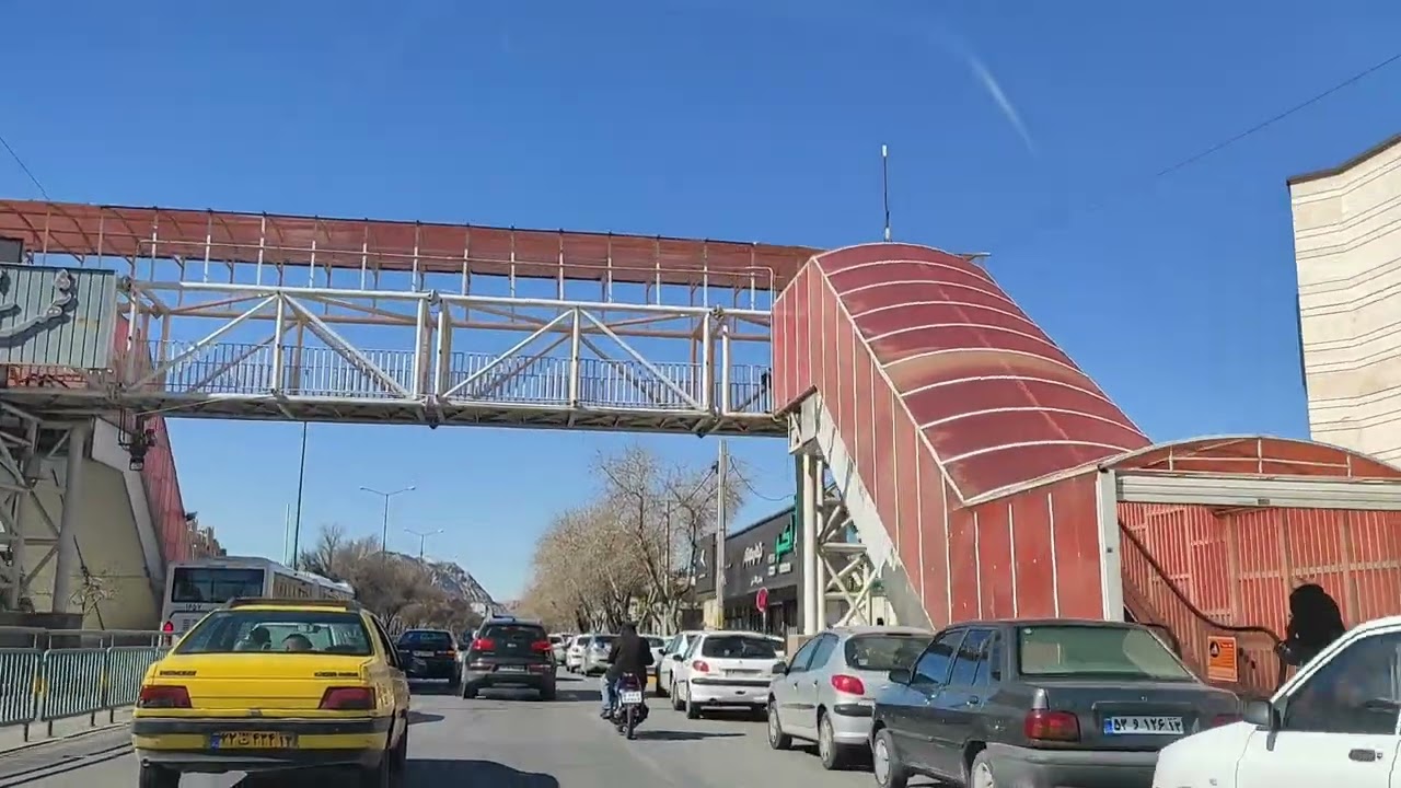 ماشین گردی در غرب اصفهان ، قسمت اول 🚗 Car tour in the streets of western Isfahan, part one