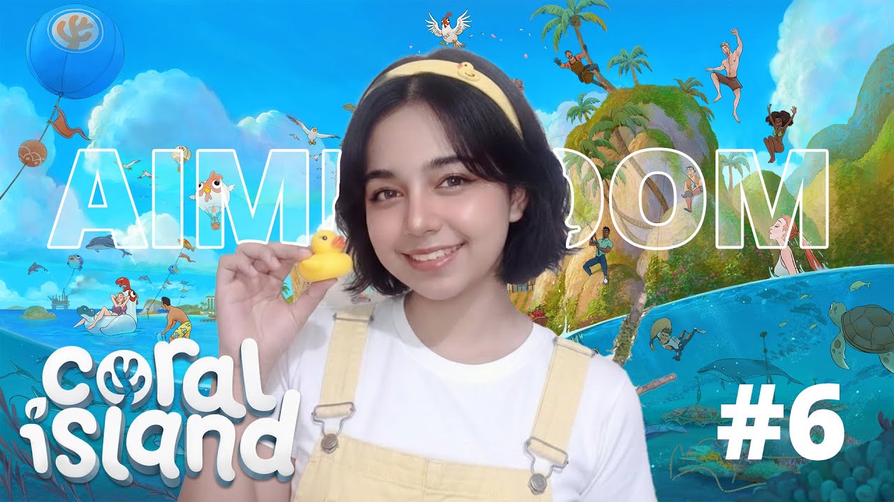 Bebek pertama di penghunjung Spring🦆🌸 | Coral Island