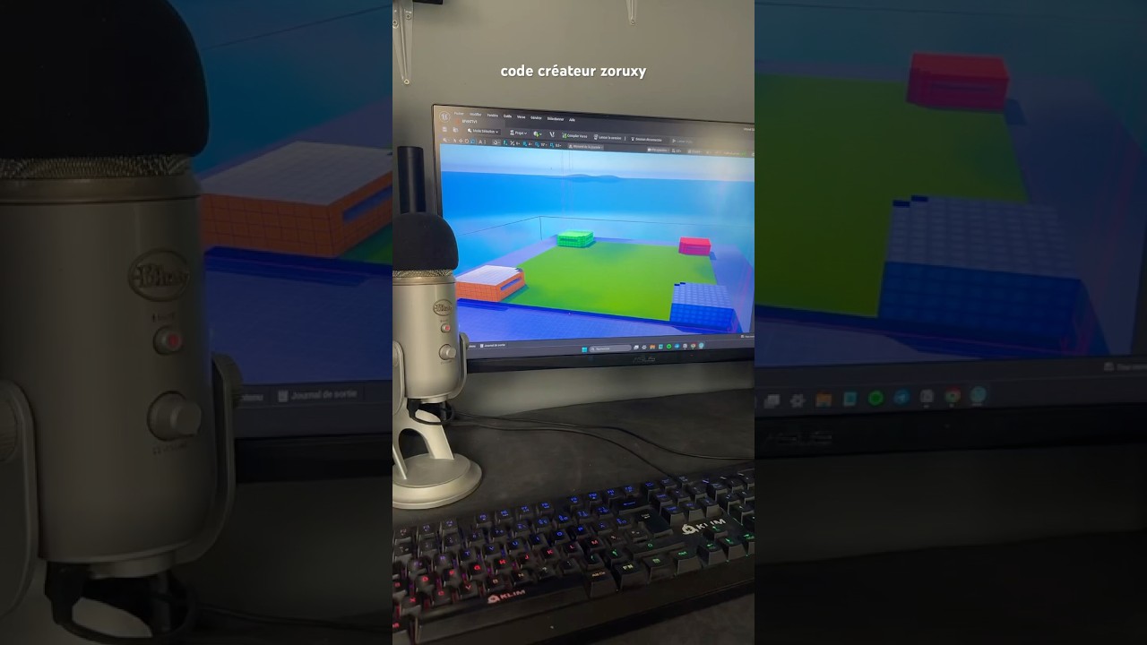 Projet de ma prochaine map Fortnite bientôt fini…
