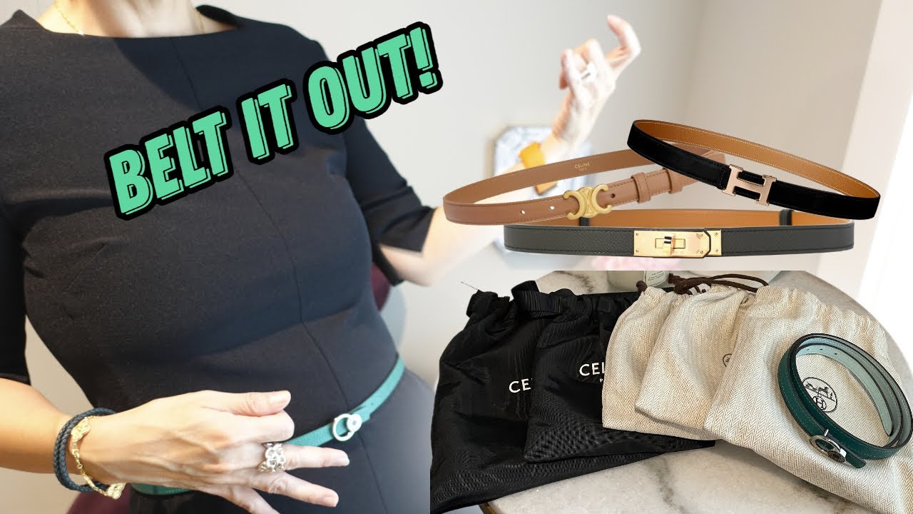 Моя коллекция дизайнерских ремней | Обзор, сравнения и фото моделей | Hermès, Celine