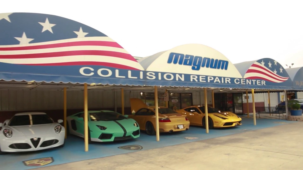 Exotic Car Repair at Magnum Collision Center