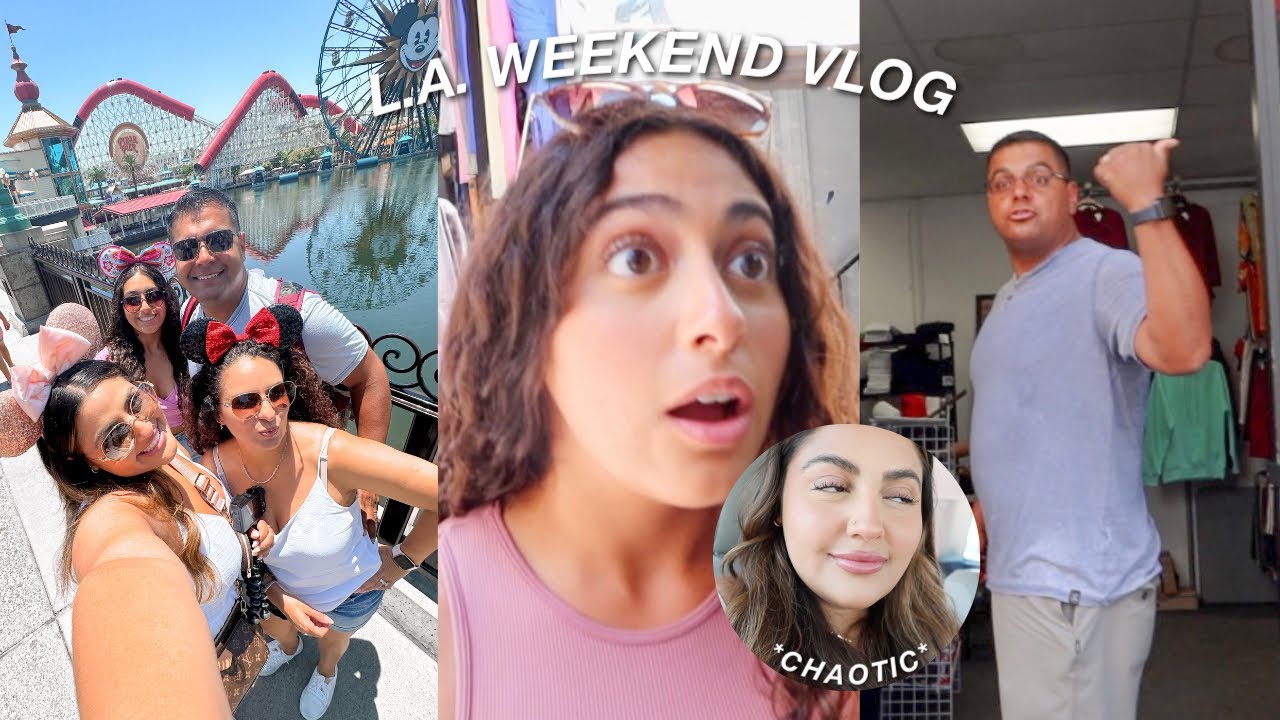 going to DISNEY and getting STRANDED in DOWNTOWN LA?! | the Aguilars