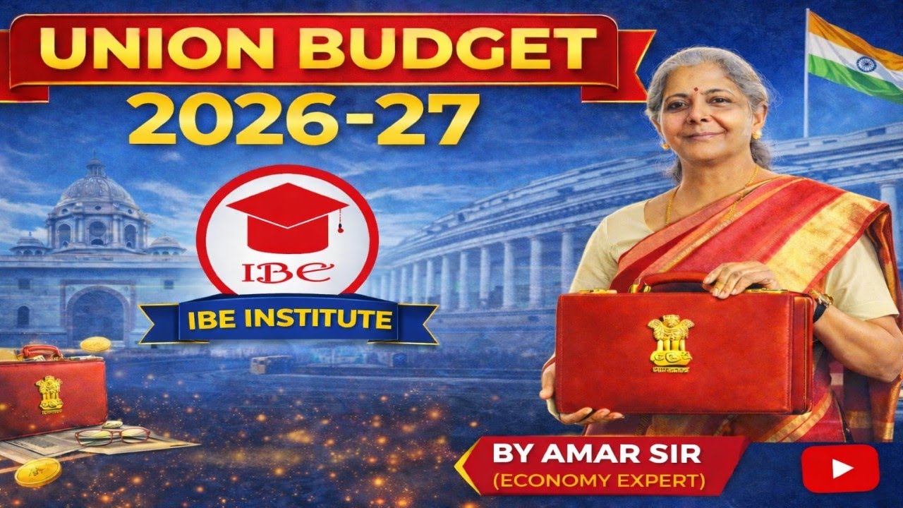 Union Budget 2026–27 LIVE | Complete Analysis for APPSCCE & UPSC | Amar Sir