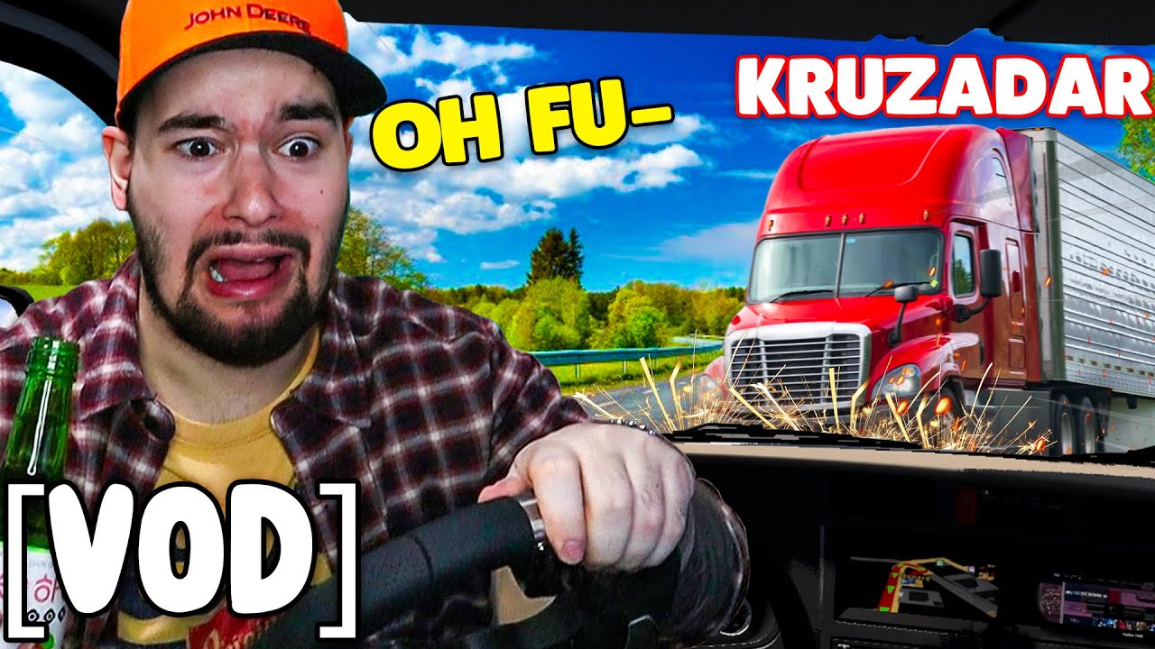 [VOD] DRUNK TRUCK DRIVER SIMULATOR IS HILARIOUS