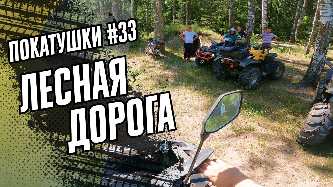 КВАДРОЦИКЛЫ ПО СТАРОЙ ЛЕСНОЙ ДОРОГЕ