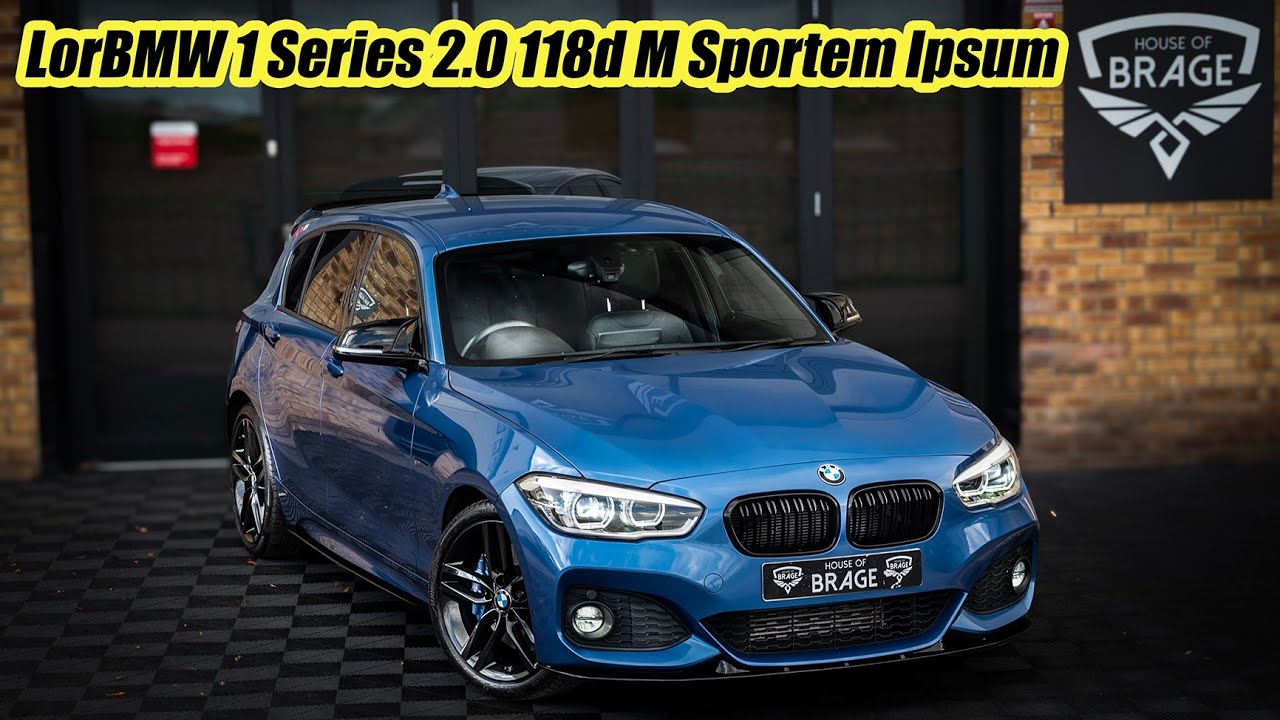 BMW 1 Series (RV65 BZD) 2.0 118d M Sport/House Of Brage #bmw1series #bmw118d #bmwmsport