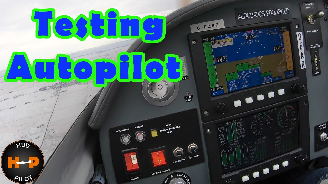 Lancair Flying  with GRT Autopilot