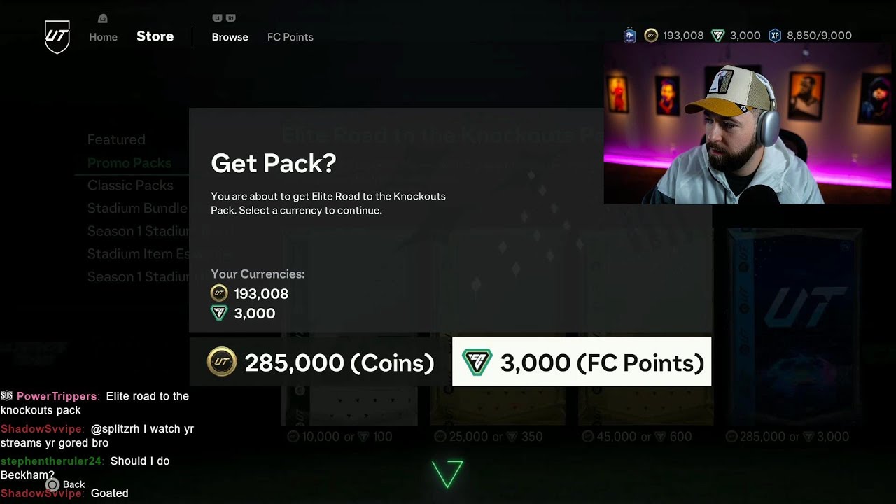 *FIRST* ELITE Road To The Knockout  Pack! - 3000 fp