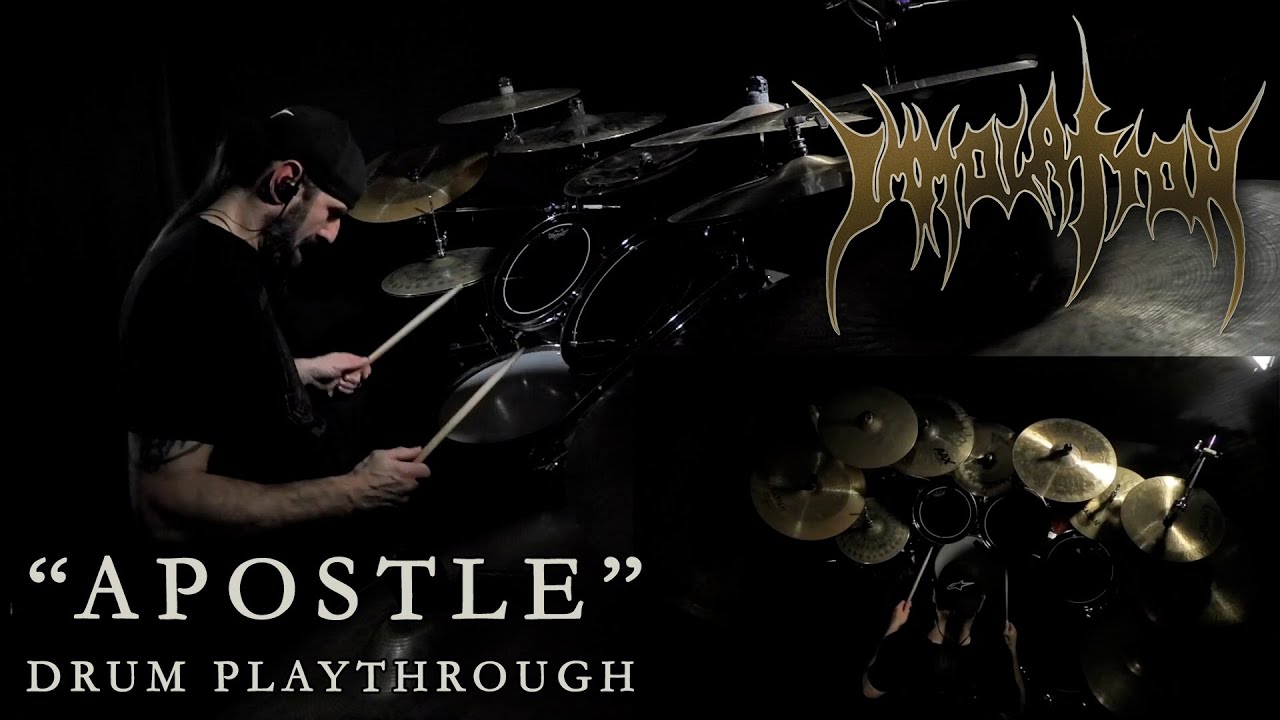 IMMOLATION - Apostle (OFFICIAL DRUM PLAYTHROUGH)