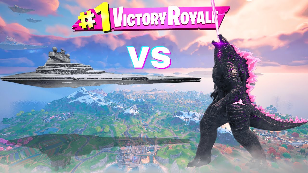 *STAR DESTROYER VS GODZILLA* ALL NEW MYTHIC GUNS IN FORTNITE (NEW! Chapter 6 Season 3)