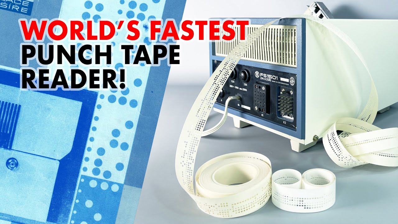 Chicken attack! Chernobyl SKALA Punch Tape Reader Restoration!