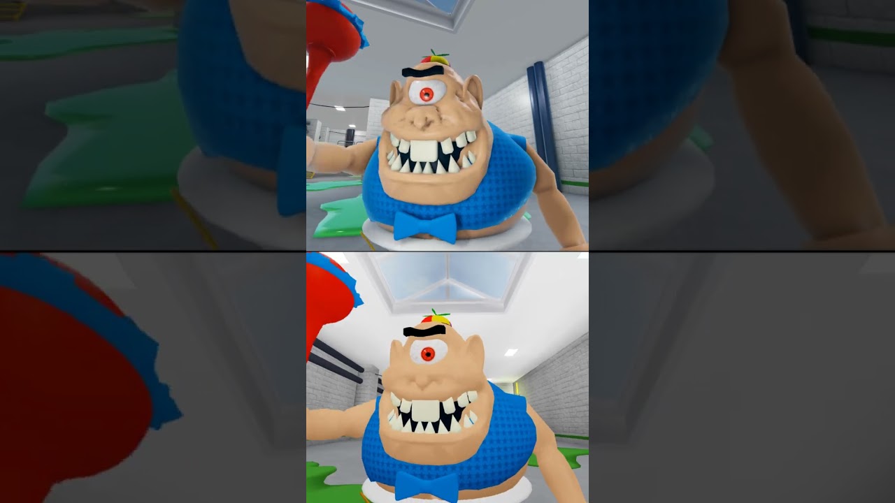 MR STINKY'S DETENTION BABY JUMPSCARE Graphics Comparison #shorts