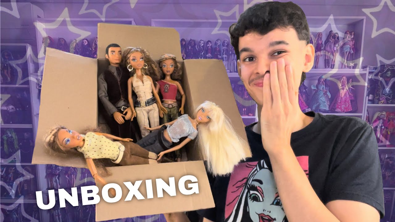 GANHEI +5 BONECAS de uma seguidora alemã :)