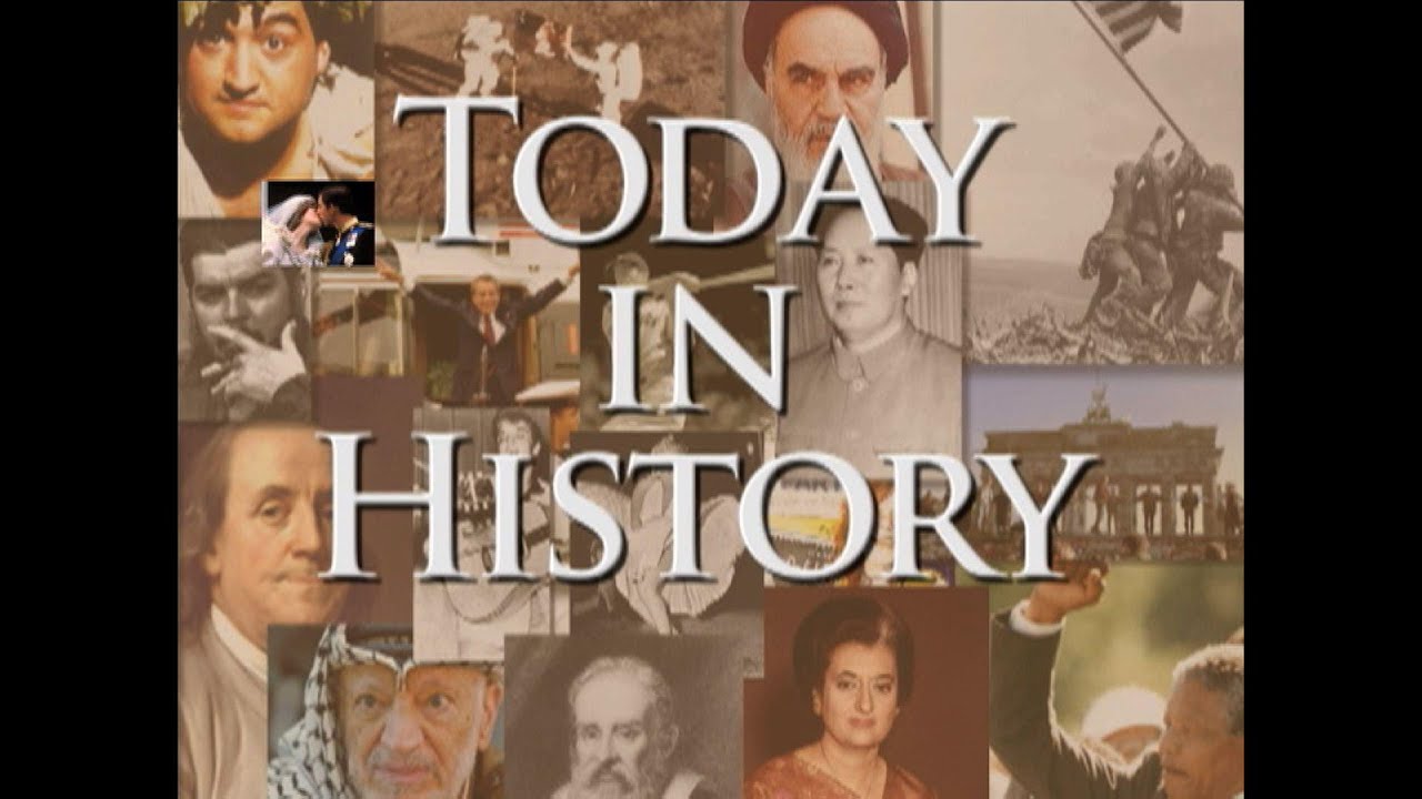 Today in History for July 29th