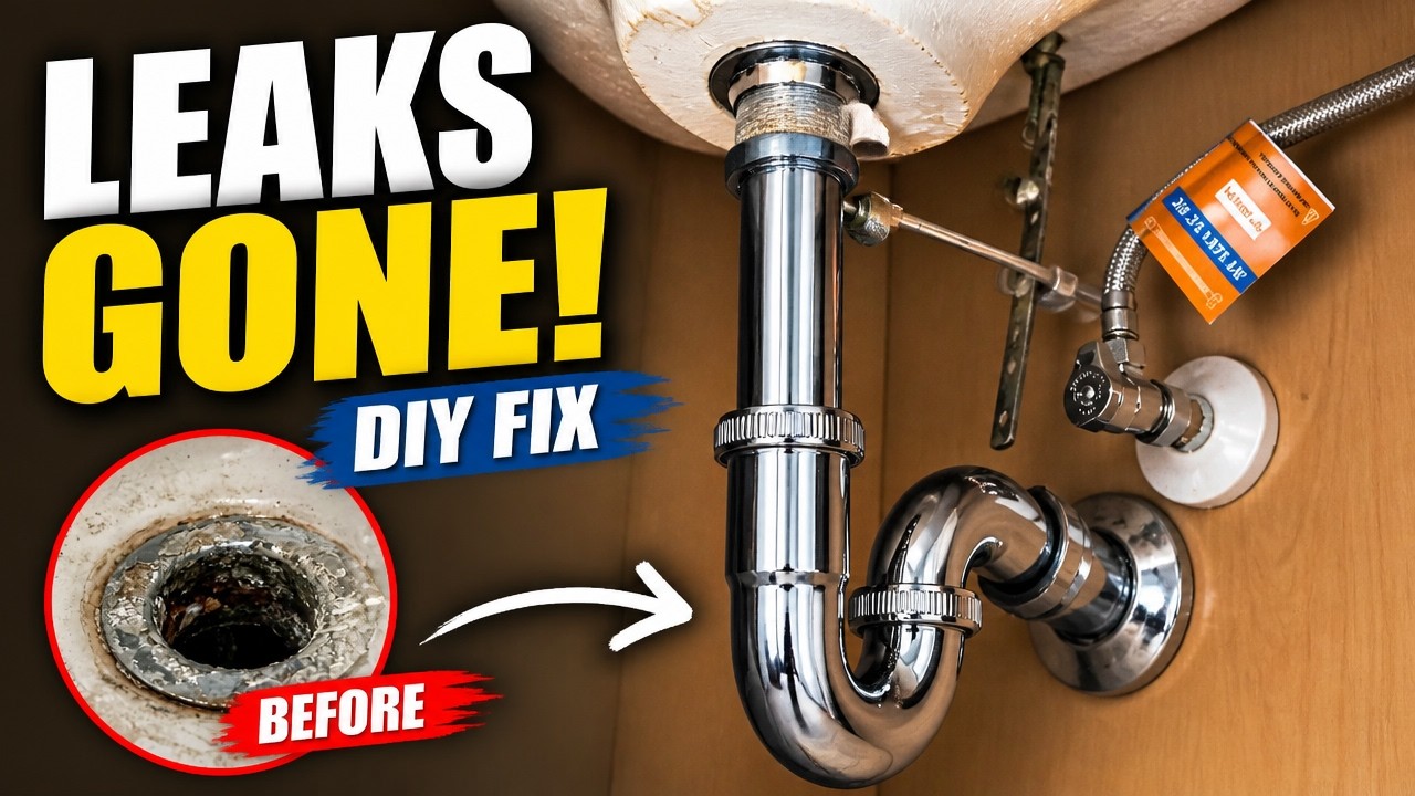 How To Replace A Bathroom Sink Drain Assembly (DIY Plumbing)
