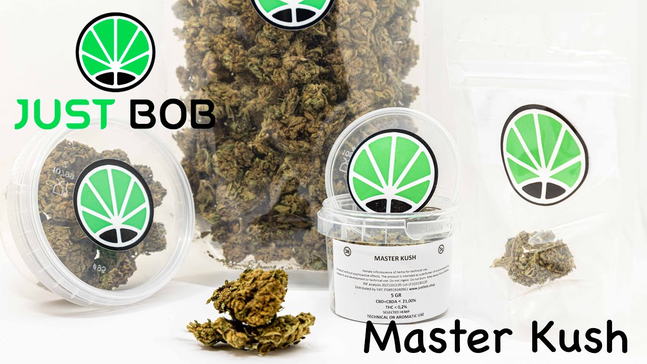 Master Kush CBD - CBD Gras - JustBob [Deutsch]