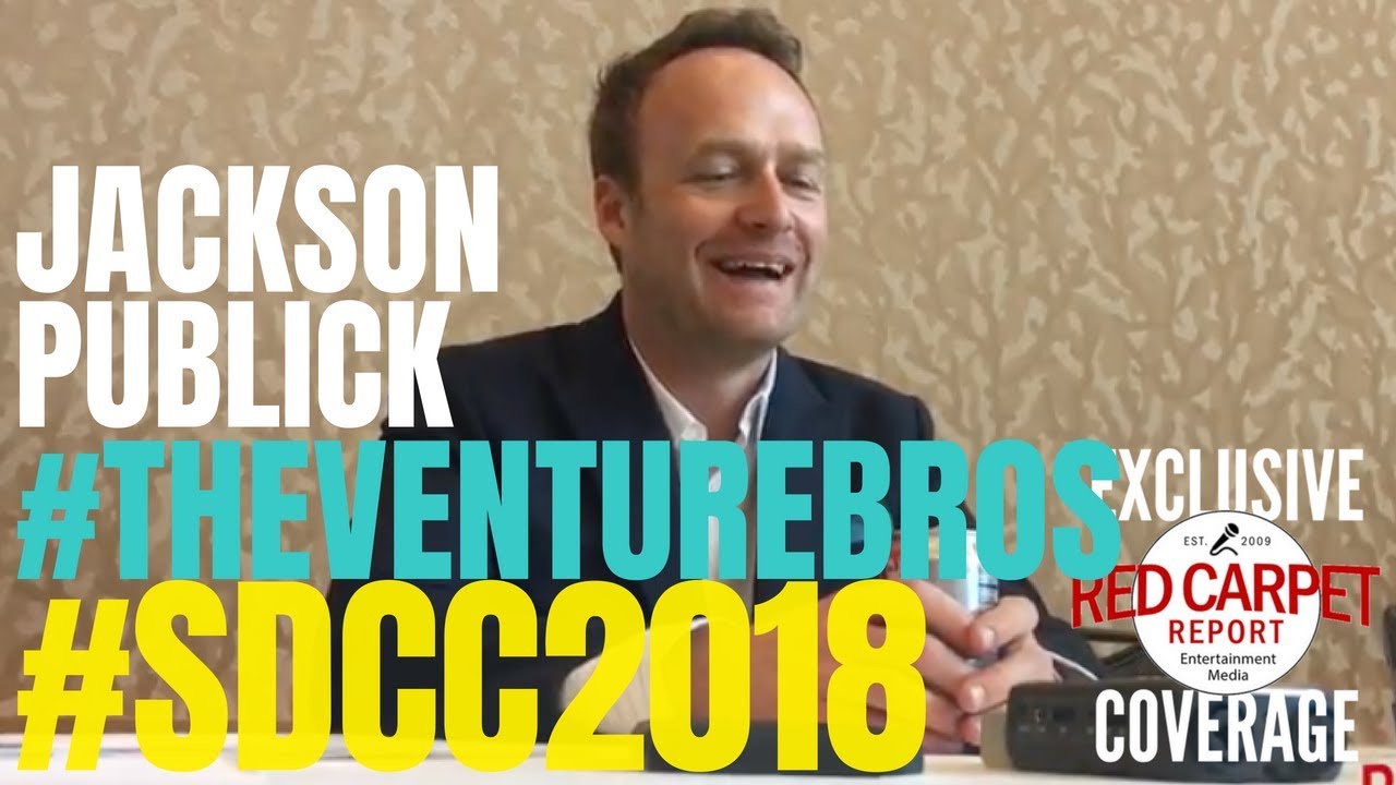 Jackson Publick (aka Christopher McCulloch) #SDCC The Venture Bros Roundtable Interviews with