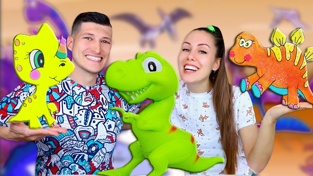 CRTAMO SA MAGICNIM DINOSAURUSOM