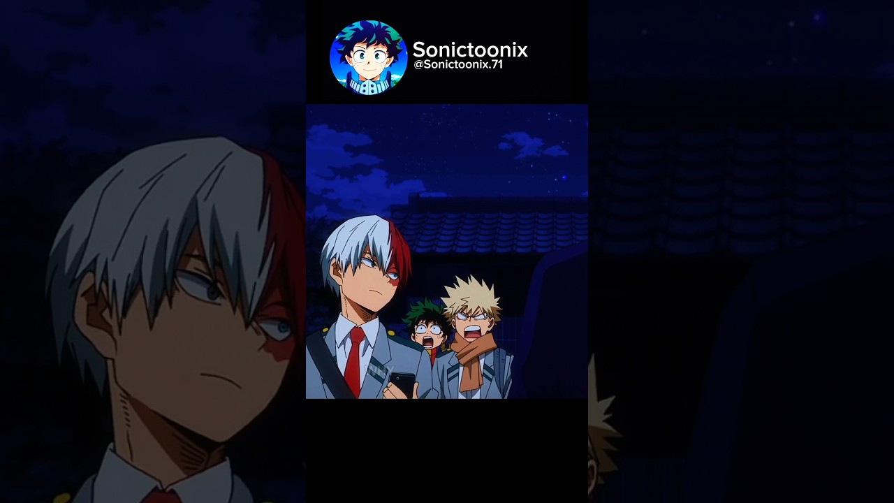 [AMV] Shoto's sister Fuyumi Todoroki 😍🫶 
