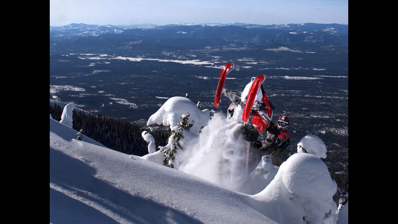 Where The Plow Stops - 2019 Montana Backcountry Snowmobiling - 4K