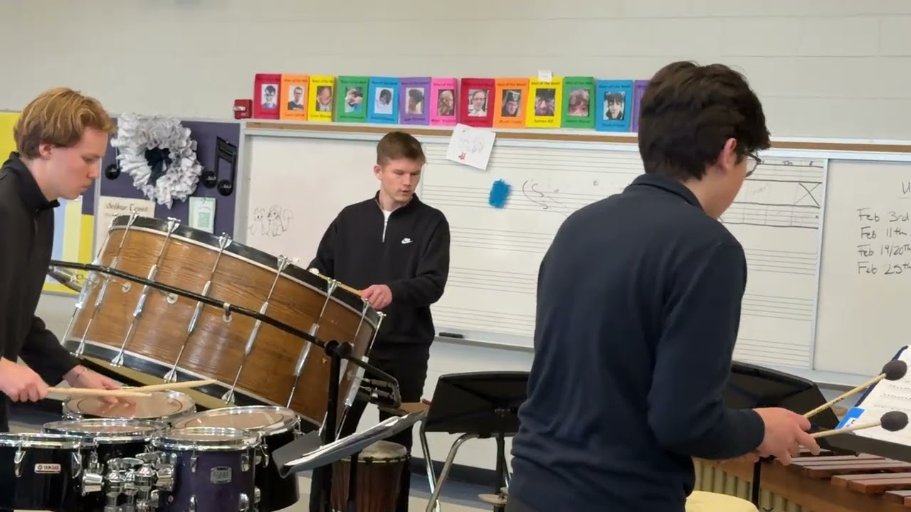 1/31/26 Percussion Quartet S&E