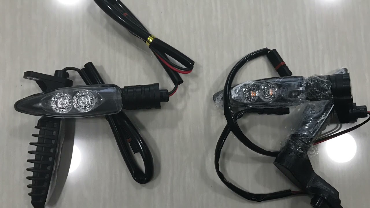 2008 R1200GS Front signal lights LED upgrade