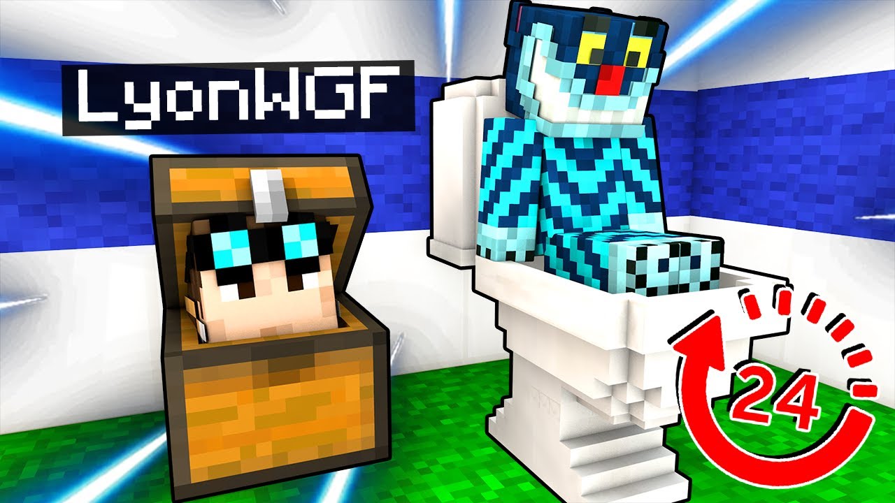 SPIO ALEX PER 24 ORE SU MINECRAFT VANILLA WGF!!