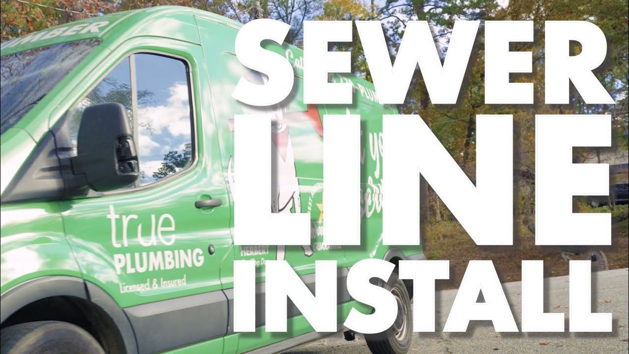 How sewer line installation works (real job in Atlanta, Georgia)