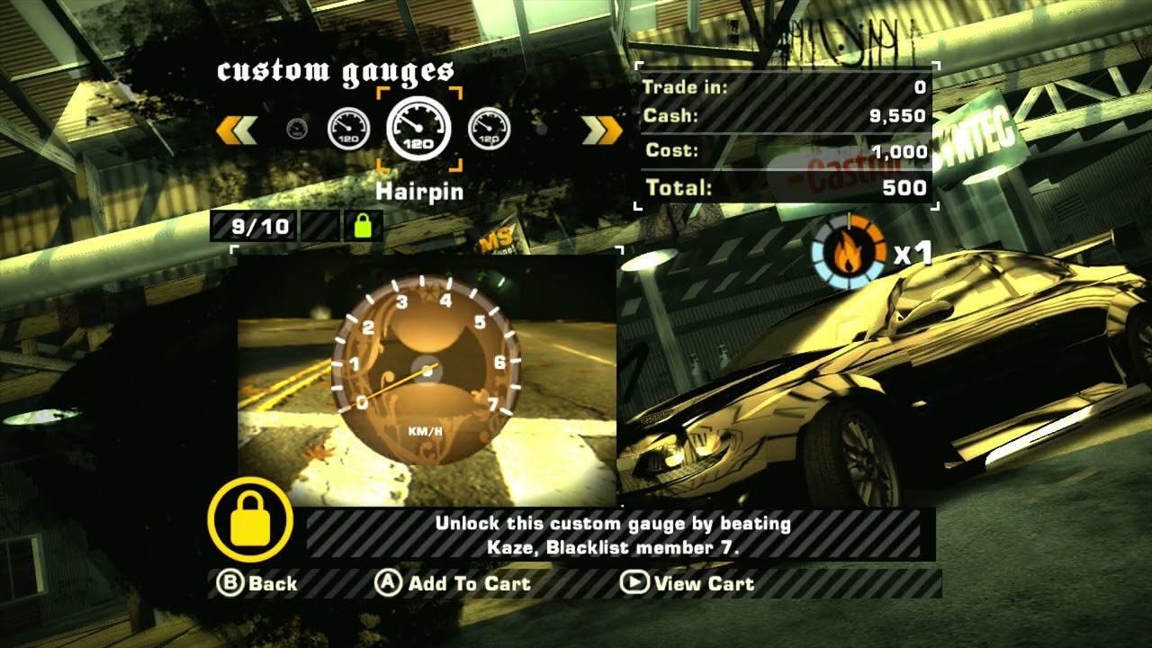 Need for Speed Most Wanted   Cross takes out Jewels