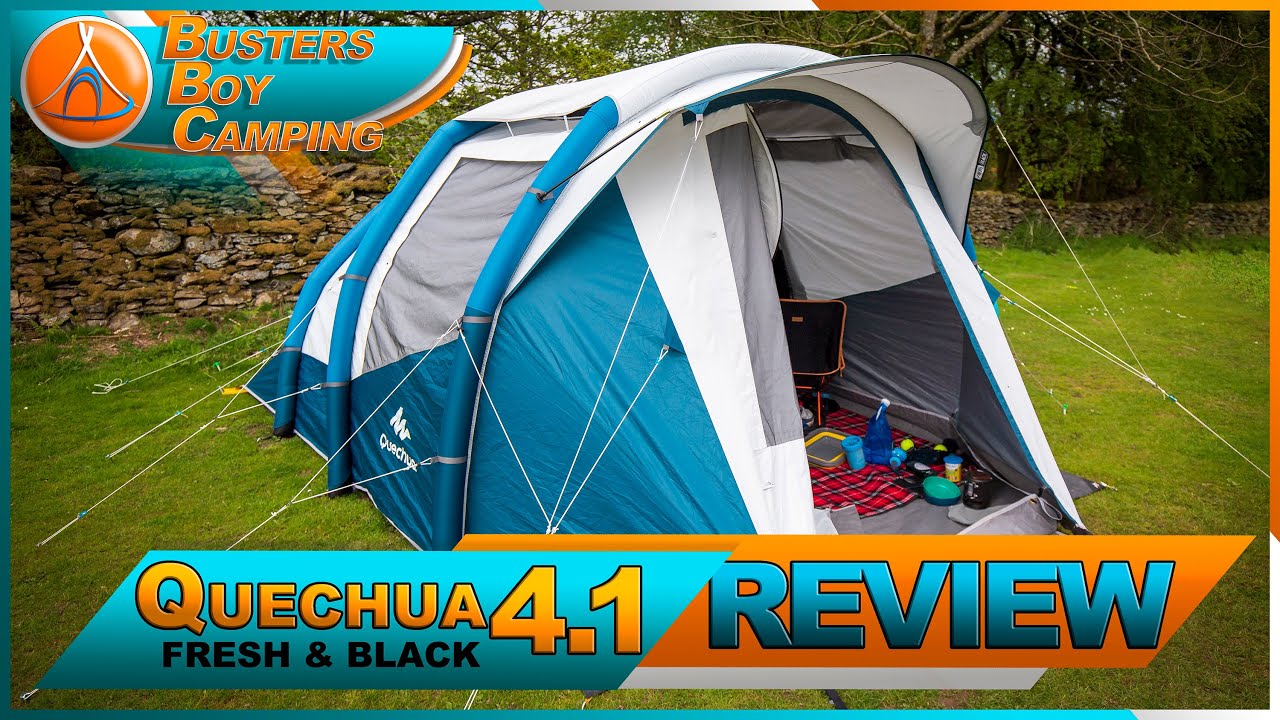 Quechua Air Seconds 4.1 Fresh and Black Review