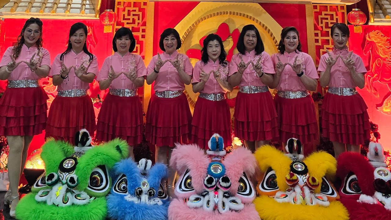 Perform Imlek Bersama With HBT / WHBT Pekanbaru Riau