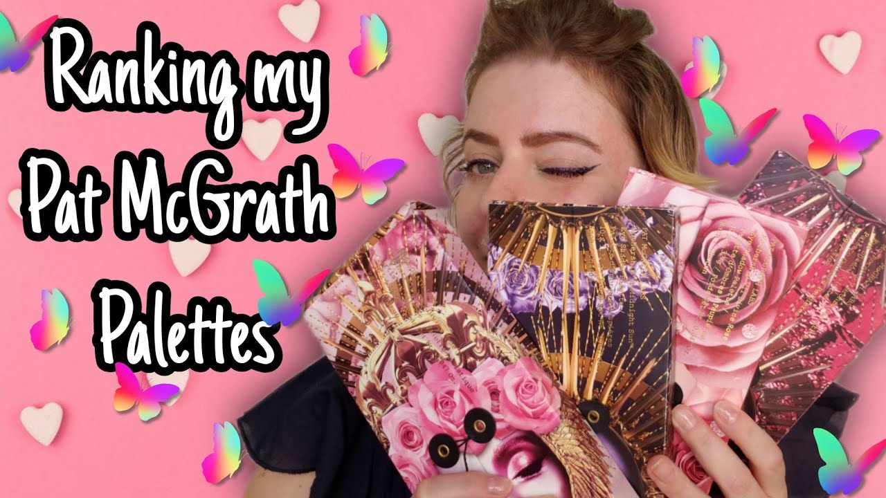 RANKING DE TODAS AS MINHAS PALETTES DA PAT McGRATH - FROM WORST TO BEST | FABULOUS MAKEUP