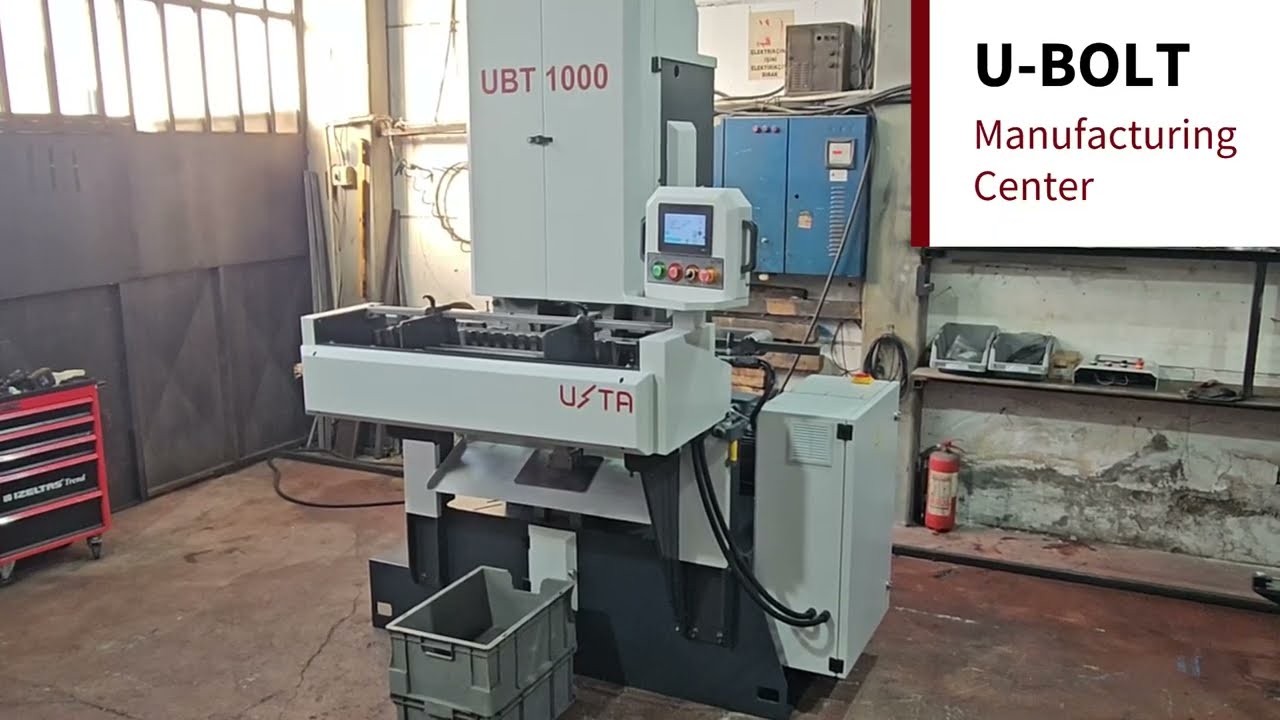 [UBT1000] U-BOLT BENDING MACHINE | U-BOLT BÜKME MAKİNASI  #machine #ubolt #bendingmachine