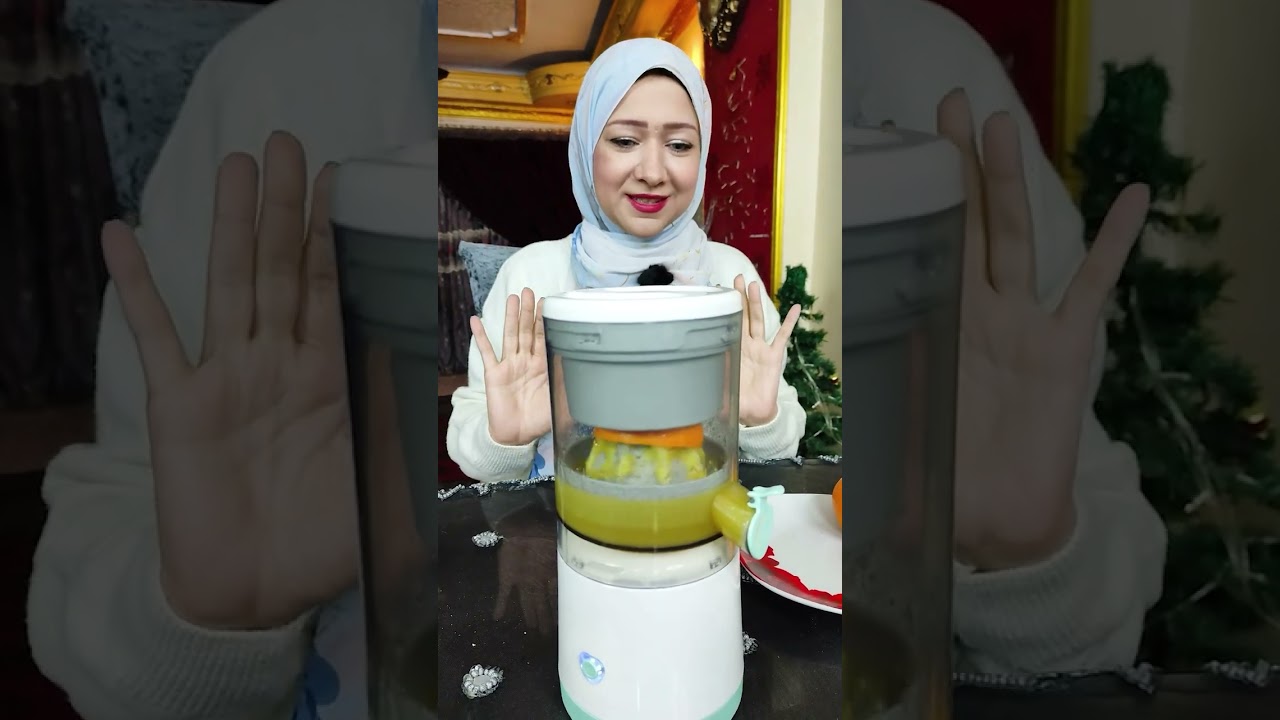 عصارة البرتقال العجيبة بتعصر البرتقال فى ثوانى