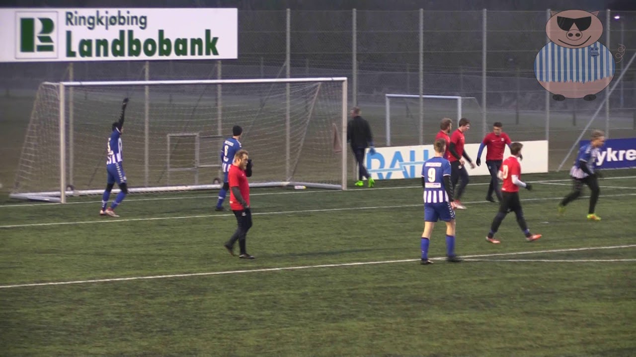Ringk&oslash;bing IF 3-0 Herning Fremad (Serie 2, 2018)