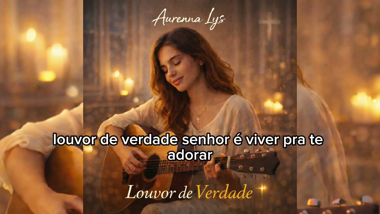 Louvor de Verdade ✨🙏 | Aurenna Lys – Um Louvor Que Nasce do Coração