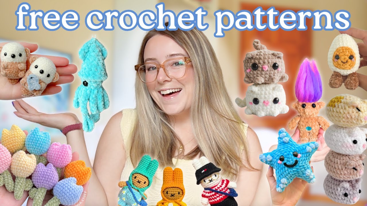 20 FREE Amigurumi Crochet Patterns You Can Make RIGHT NOW!