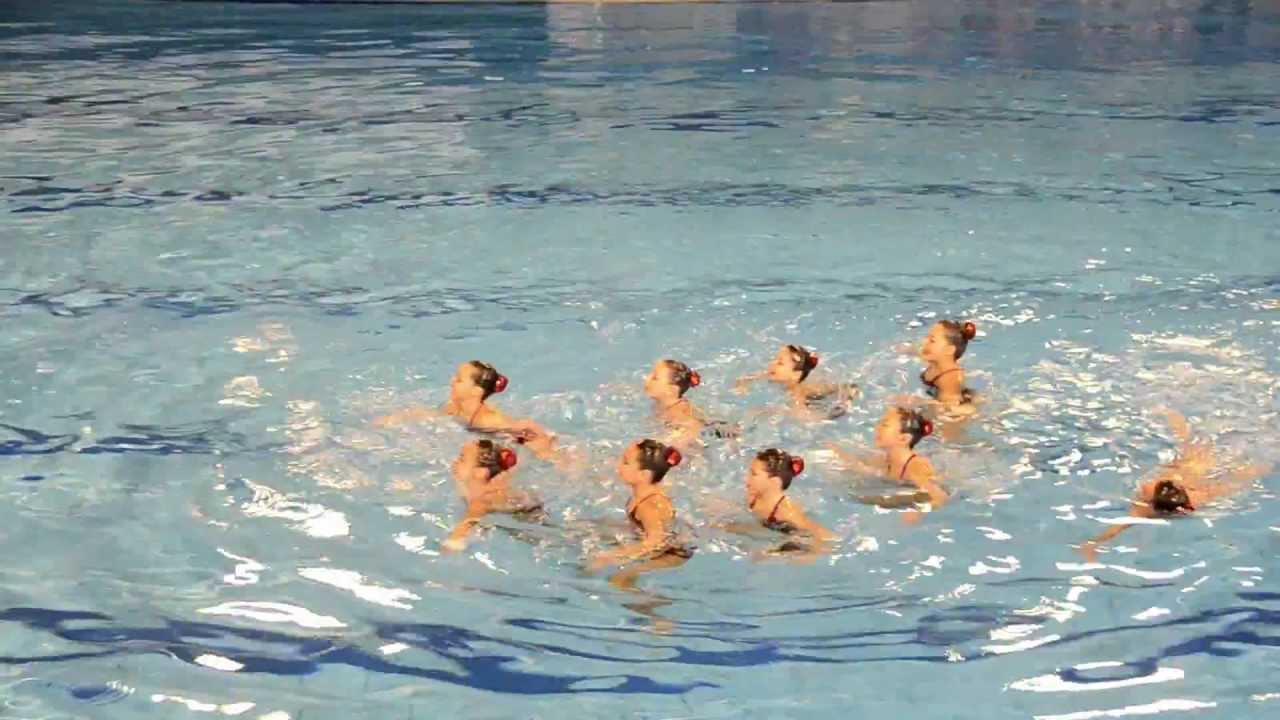XIII Campeonato de España de Natación Sincronizada Invierno Alevín C. N. Metropole 2012.mp4