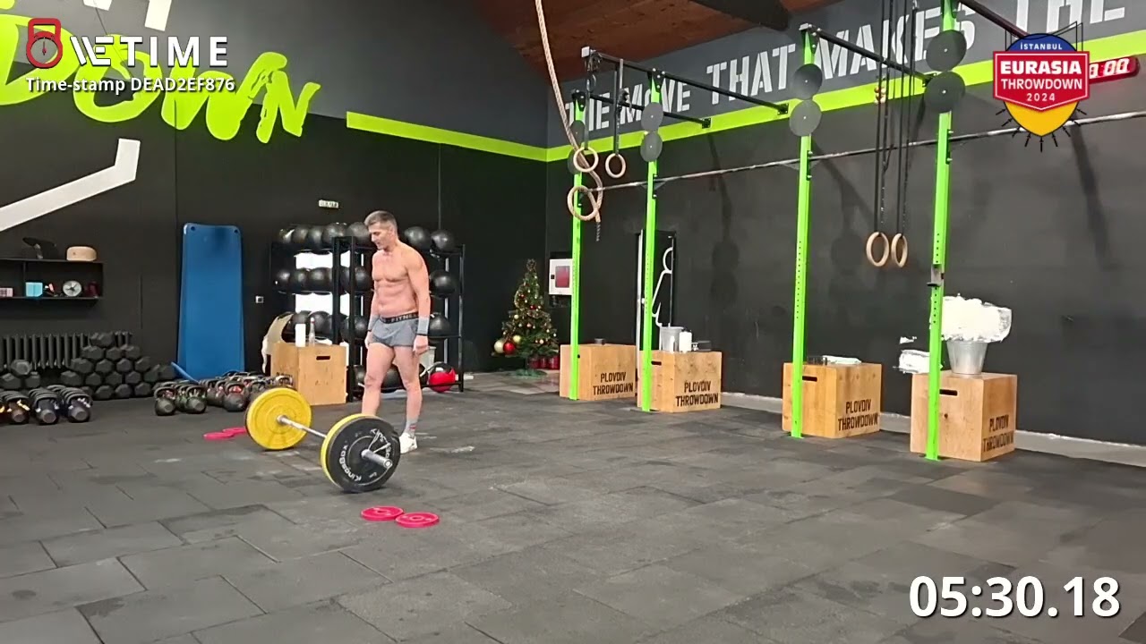 Eurasia Throwdown 2026, wod 2, div. 50+