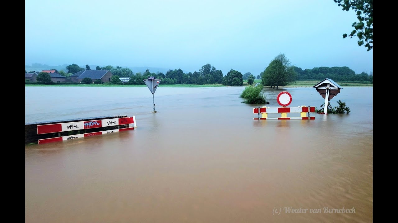 Zware overstromingen Zuid-Limburg, 14/15 juli 2021
