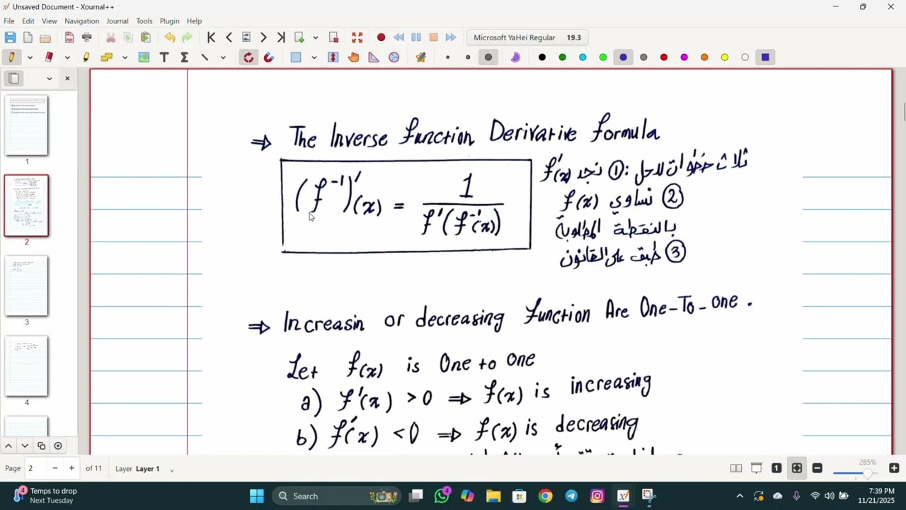 26   Derivatives of Exponential and Inverse Trigon