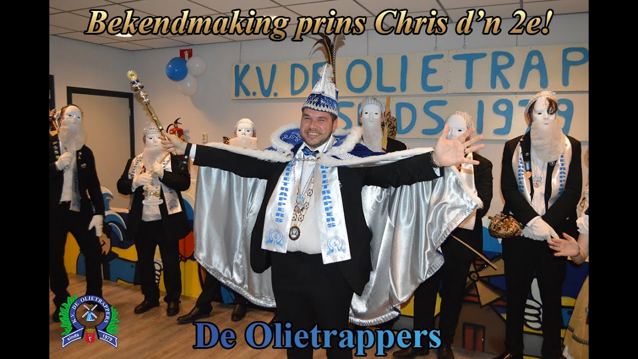 Bekendmaking prins Chris d'n 2e Helmond!