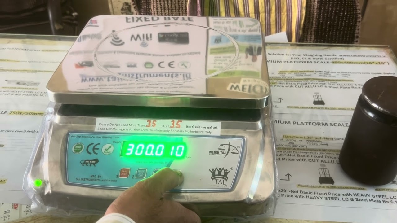 Calibration 30Kg SS REGULAR-6V-NOVAPCB Calibration and Menu Setup 