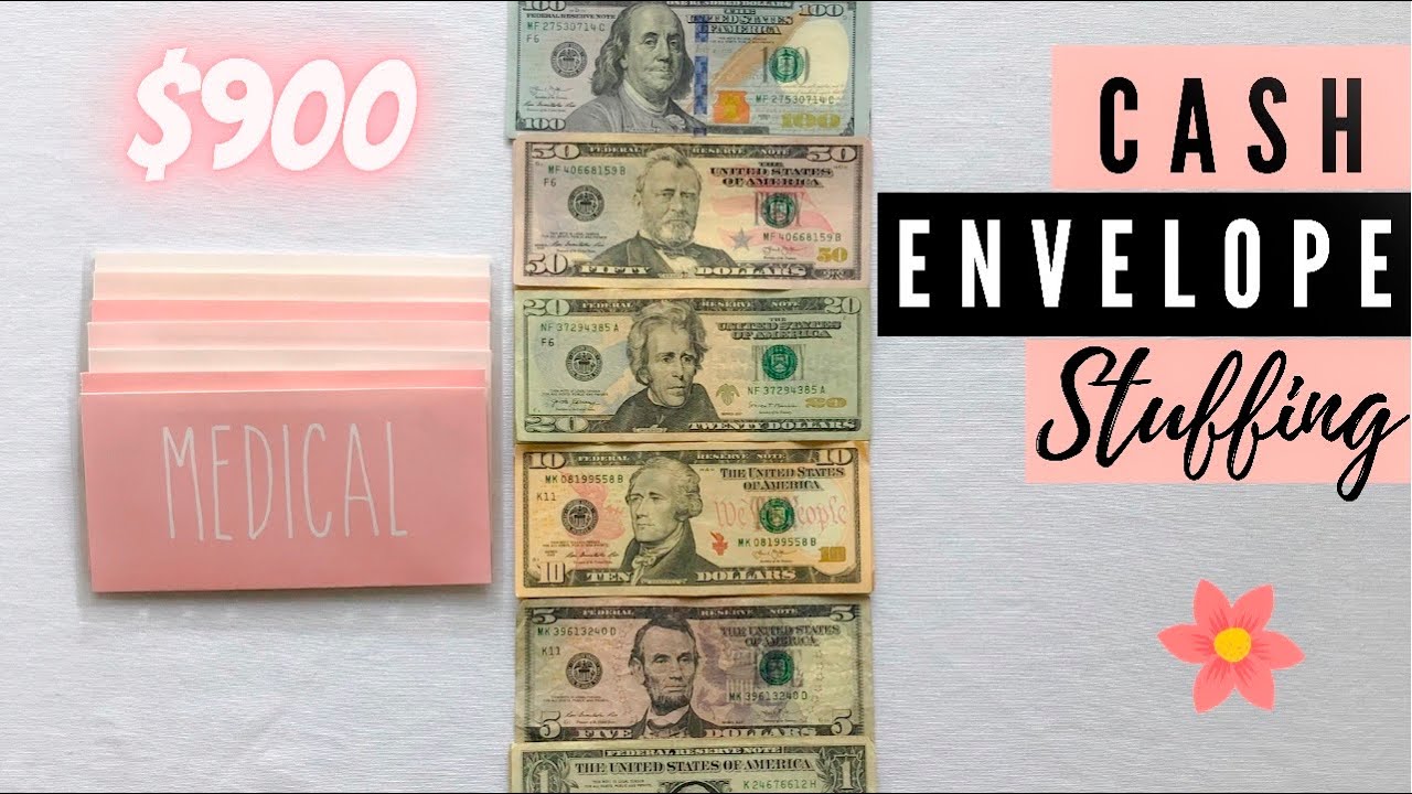 $900 CASH ENVELOPE STUFFING | Sinking Funds | CASH ENVELOPE SYSTEM | All Things Planned
